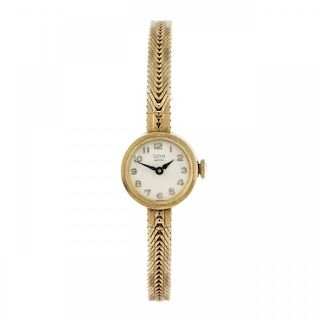 TUDOR - a lady's Royal bracelet watch. 9ct yellow gold case, hallmarked London 1963. Numbered 19840.