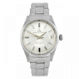 TUDOR - a mid-size Prince Oysterdate bracelet watch. Stainless steel case. Reference 7970, serial 57