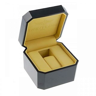 BREITLING - a small group of three complete watch boxes.