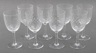Baccarat Crystal "Paris (Cut)" Tall Water Goblets