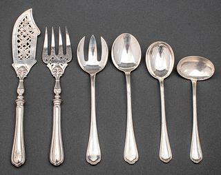 Christofle Silverplate Serving Pieces, 6