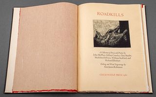 'Roadkills' Prose & Poetry Portfolio Art Book 1981