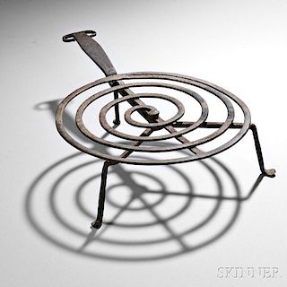 Wrought Iron Spiral-form Revolving Broiler