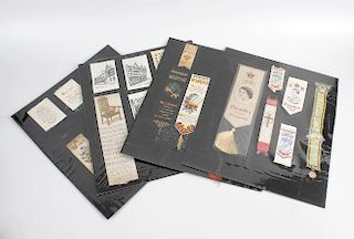 A collection of Thomas Stevens of Coventry, and other woven silk bookmarks, etc. (36).