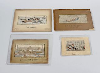 Six Thomas Stevens of Coventry woven silk Stevengraphs, each with original card mount, titled Called