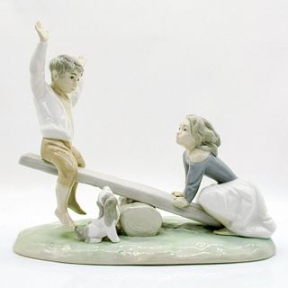 See-Saw 1004867 - Lladro Porcelain Figurine