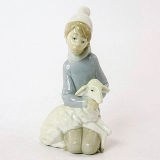 Shepherd with Lamb 1004676 - Lladro Porcelain Figurine