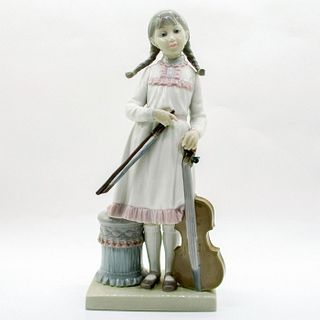 Viola Lesson 1004842 - Lladro Porcelain Figurine