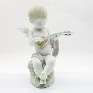 Angel with Lute 1001231 - Lladro Porcelain Figurine