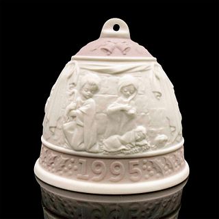 1995 Christmas Bell 01016206 - Lladro Porcelain Ornament