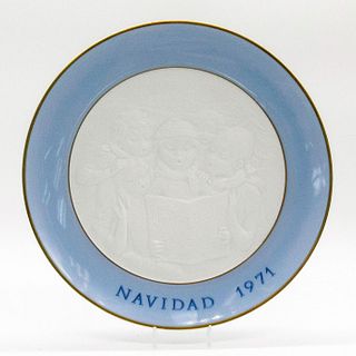 Christmas Caroling 1007006 - Lladro Porcelain Plate