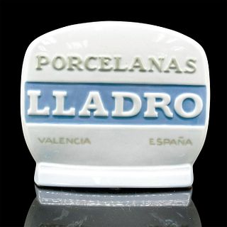 Vintage Lladro Porcelain Store Display Sign