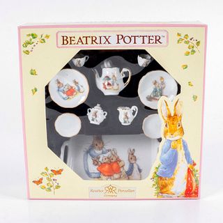 Beatrix Potter Mini Porcelain Doll House Tea Set