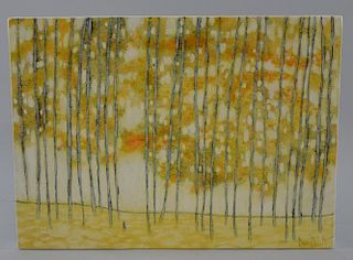 Daniel Ablitt, 'Autumn Woods', oil on canvas, 25cm x 35cm,