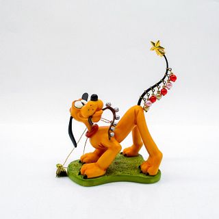 Disney Classics Collection Ornament, Pluto Helps Decorate
