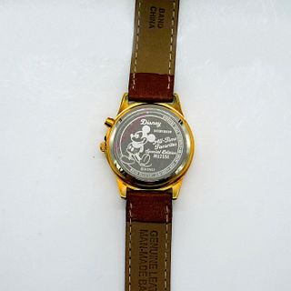 Disney Mickey Mouse Genuine Leather Watch