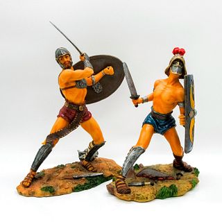 2 PC Warrior Figurines