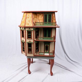 Victorian Wooden Dollhouse