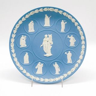 Wedgwood Jasperware Pale Blue Decorative Plate