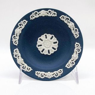 Wedgwood Dark Blue Jasperware Plate, Harrods Knightsbridge