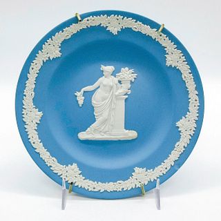 Wedgwood Pale Blue Jasperware, Collector Plate