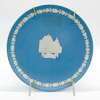 Wedgwood Pale Blue Jasperware, Harrod's Plate