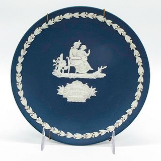 Wedgwood Portland Blue Jasperware, Mother's Day Plate