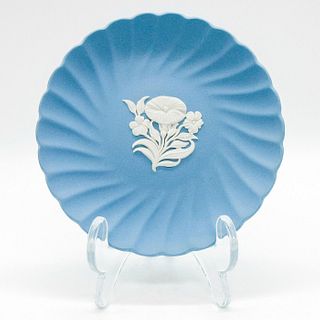 Wedgwood Pale Blue Jasperware, Spiral Trinket Tray