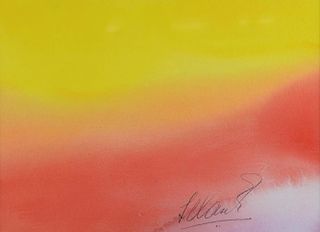 Llewellyn Xavier OBE (St. Lucian, b.1945), 'Caribbean Light', watercolour on paper, signed in pencil