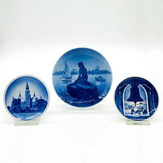 3pc Royal Copenhagen Mini Plates