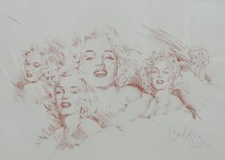 Gordon King, 'Marilyn Monroe', limited edition print, 49cm x 55cm,