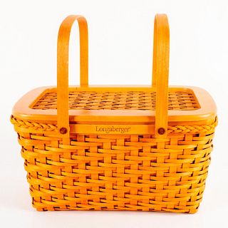 Longaberger Heirloom Founders Day Basket With Lid