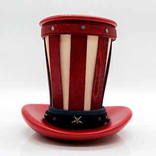 Longaberger Miniature Uncle Sam's Hat Basket