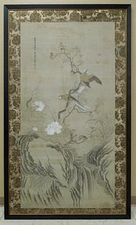 After Shen Quan (1682 - 1762), Flowers & Birds.