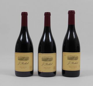 (3) Bottles, J. Rochioli Single Vineyard Pinot Noir.