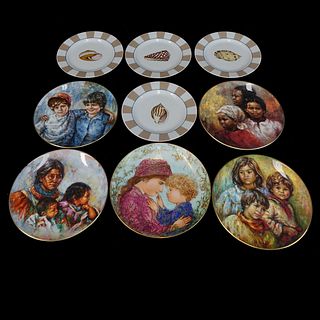 Assorted Porcelain Cabinet Plates