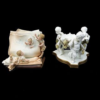 German Porcelain Cabinet Items