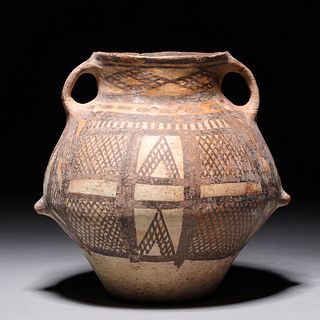 Chinese Neolithic Earthenware Vase