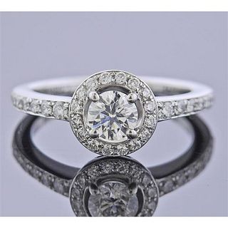 Suarez GIA 0.41ctE VVS2 Diamond Engagement Ring