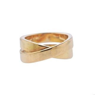 Cartier 18k Gold Nouvelle Vague Ring