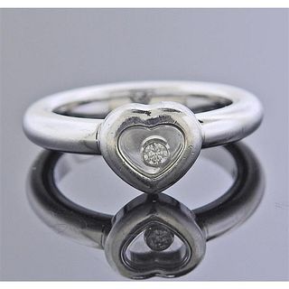 Chopard Happy Diamonds 18k Gold Heart Ring