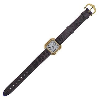 Cartier Mechanique 18k Gold Watch 78100