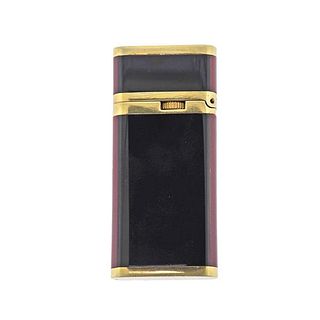 18k Gold Onyx Wood Lighter