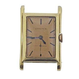 1920s Longines 18k Gold Manual Watch 