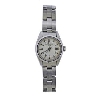 Rolex Oyster Date Stainless Steel Lady&#39;s Watch 6916