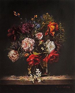 Zhi Li ''Flower in Glass Vase''