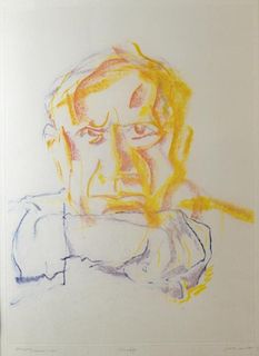 Jack Miller (Scottish, 1945-2004). 'Picasso', 1983, artists proof etching. Signed, titled and marked