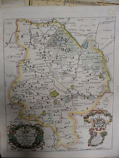 Robert Morden Three East Anglian county maps, Cambridgeshire, Essex and Suffolk, 1694 and later, app