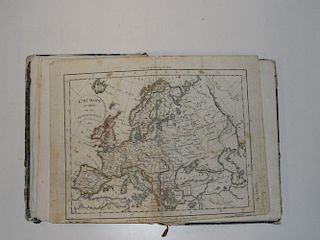 DELAMARCHE (Felix) Atlas, 1816, disbound and incomplete <br> <br>