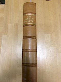 FOX (Dr John) The Book of Martyrs, revised and corrected by Revd. Mr Madan, London: John Fuller 1760